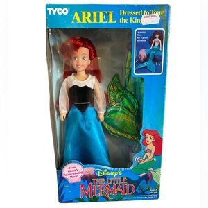 1991 TYCO The Little Mermaid ARIEL “Dressed To Tour The Kingdom” NEW #1812 RARE!